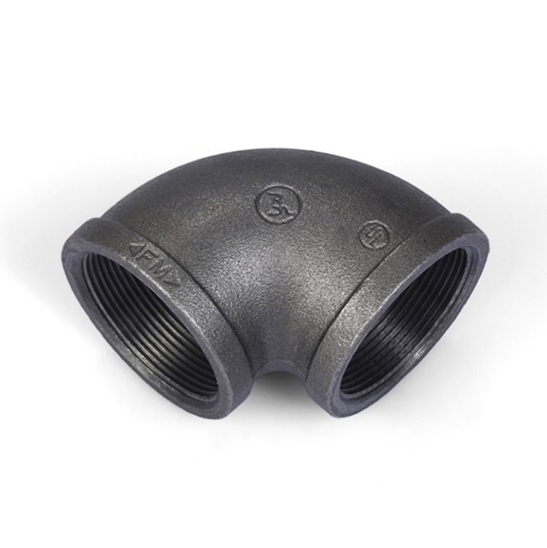 malleable iron 90° elbow-Black BSPT