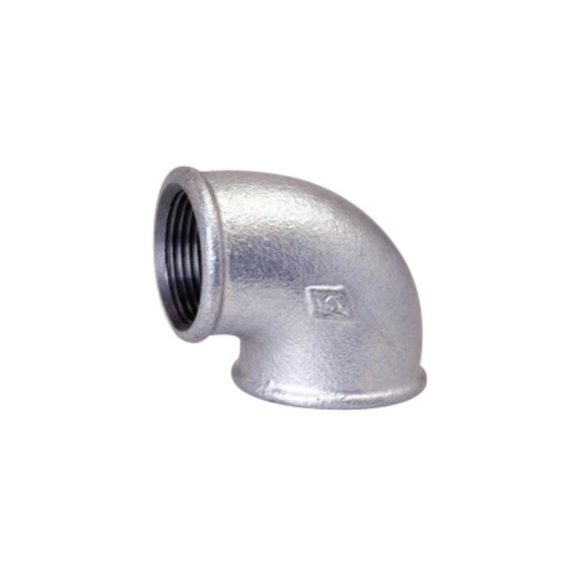 malleable iron 90° elbow-Gal