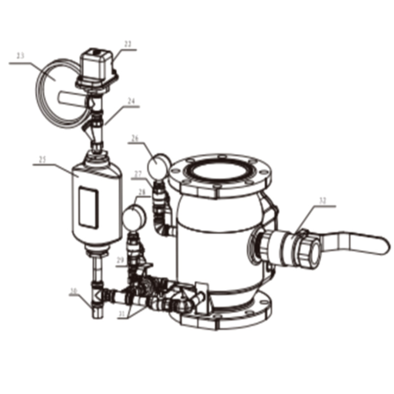 flanged wet alarm valve
