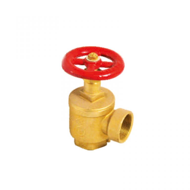 angle hose valve