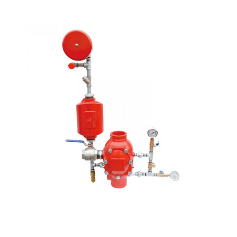 grooved wet alarm valve