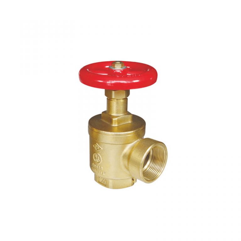 angle hose valve