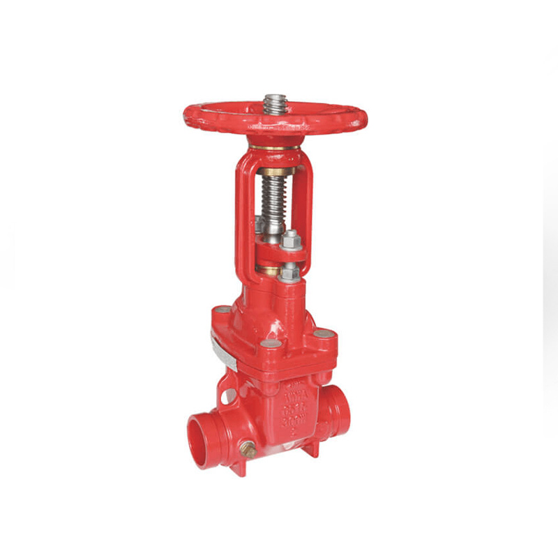 OS&Y gate valve groove ends