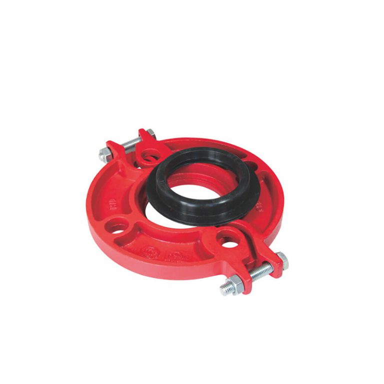 grooved flange