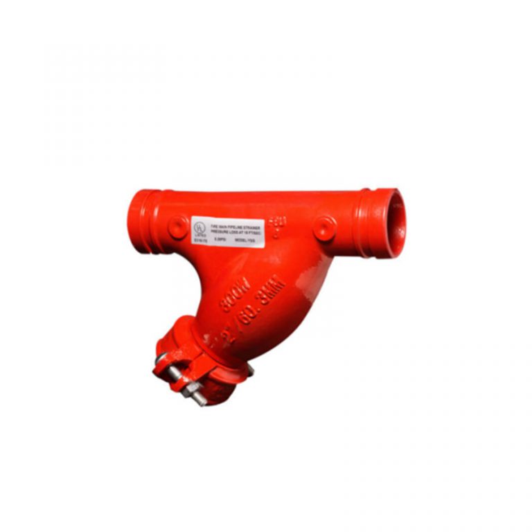 grooved Y-type strainer