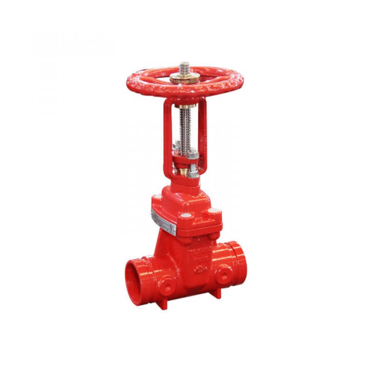 OS&Y gate valve groove ends