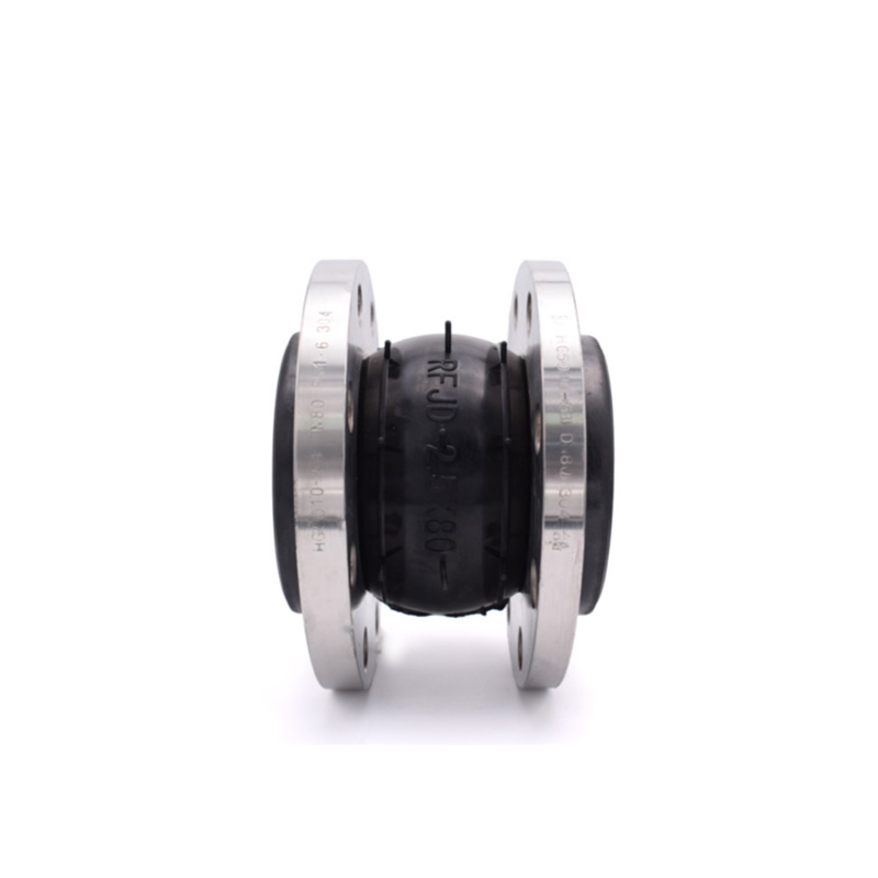 Rubber expansion joint single sphere