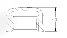Draw for GI cap