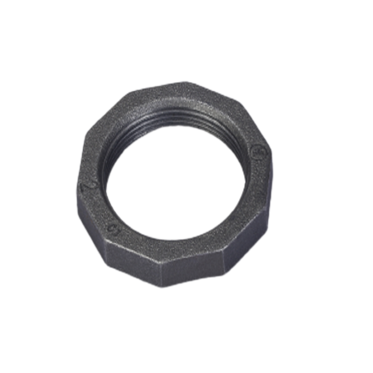 Malleable Iron Backnut-Black