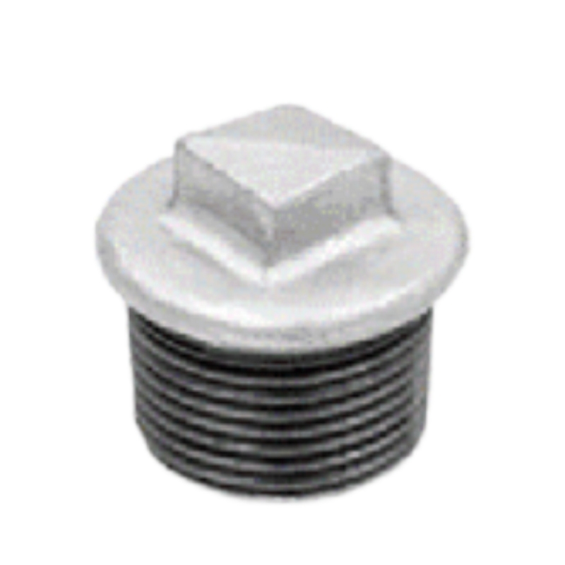 Malleable Iron Beaded Plug-Gal