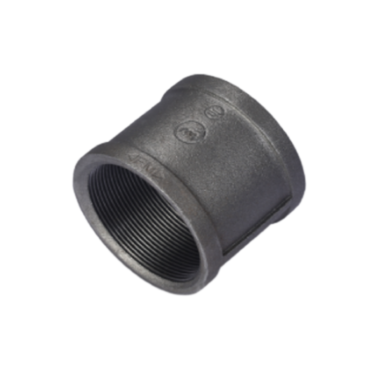 Malleable Iron Entire Thread Socket-Black