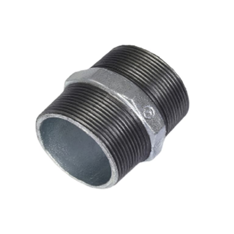 Malleable Iron Hexagon Nipple-Gal