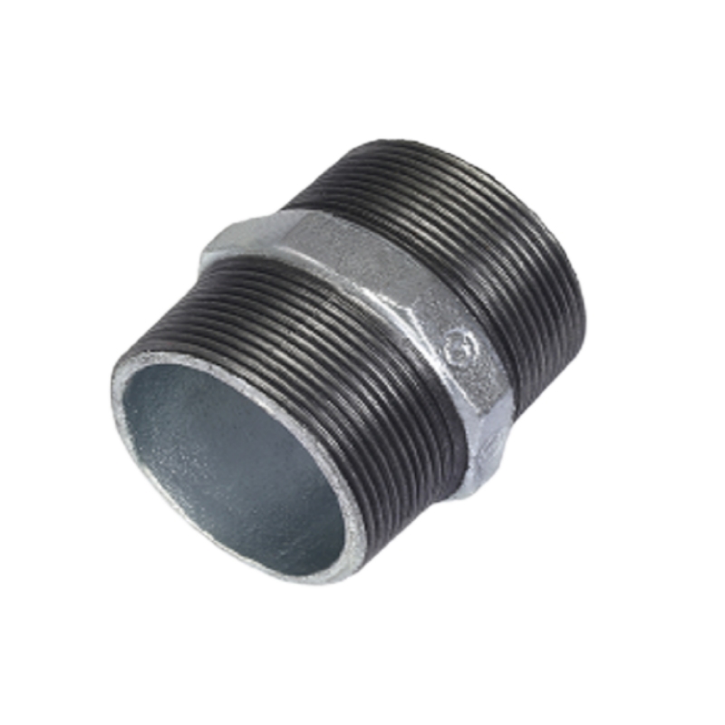 Malleable Iron Hexagon Nipple-Gal