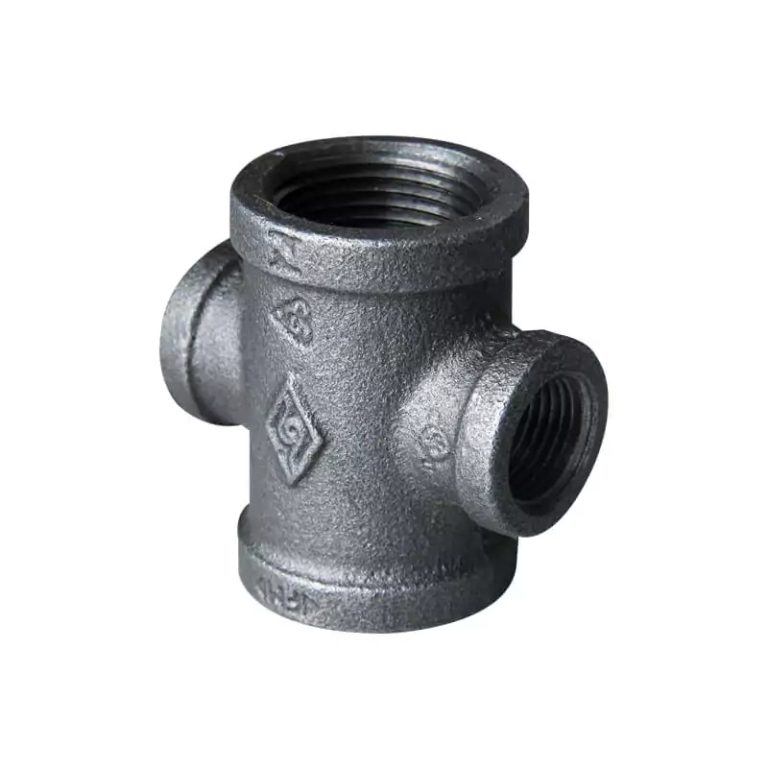 Malleable Iron Reducing Cross-Black