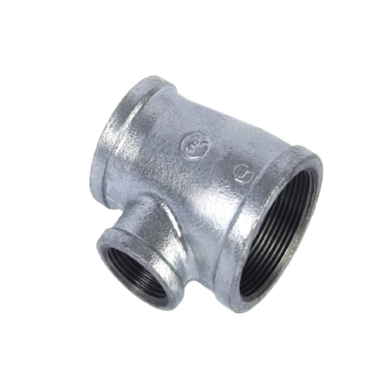 Malleable Iron Reducing Tee (131R)-Gal