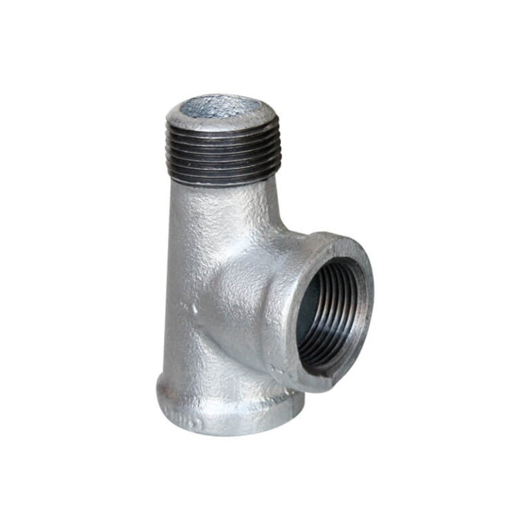 Malleable Iron Street Tee Threaded BS EN BSPT Fig 134 Galvanized