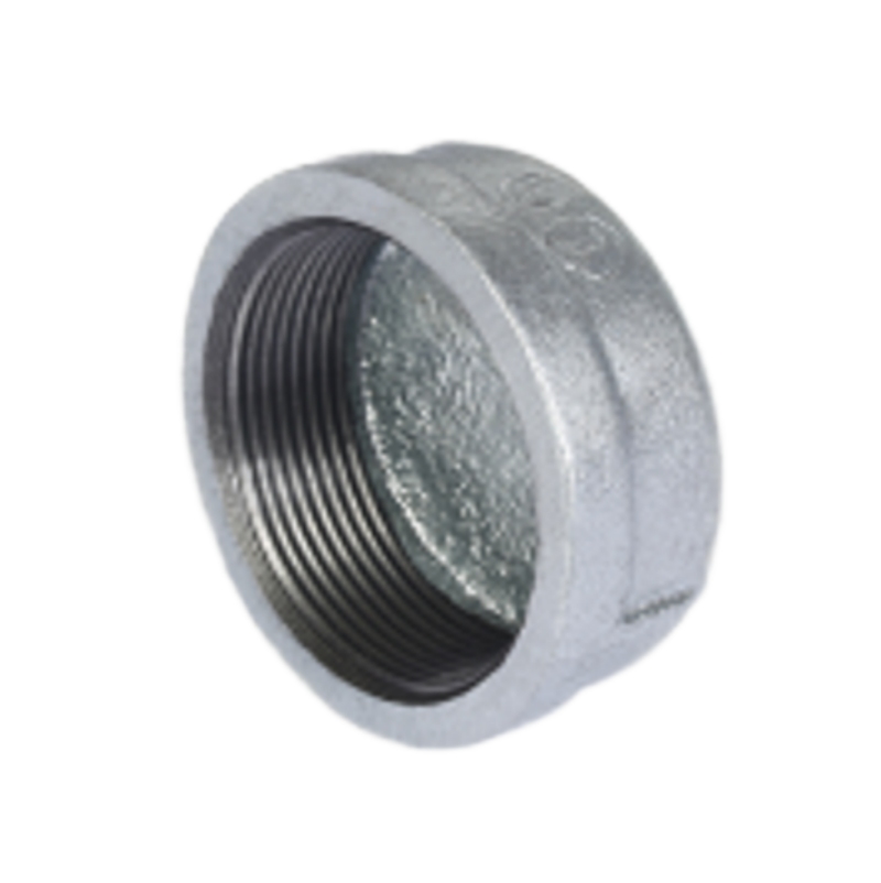 Malleable Iron round cap-Gal