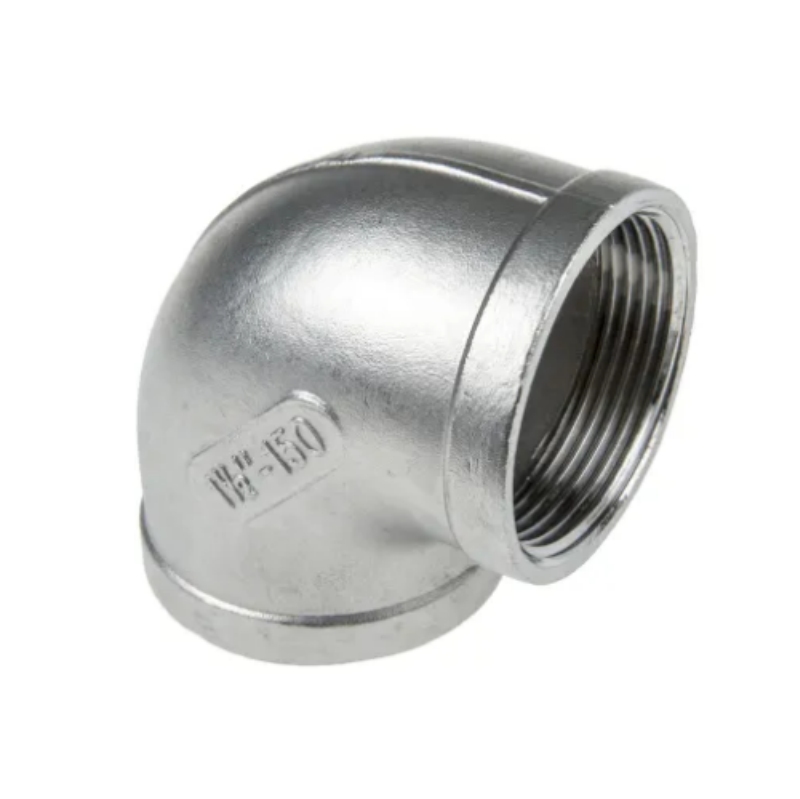 Stainless Steel Pipe Fitting Thread 90°Elbow