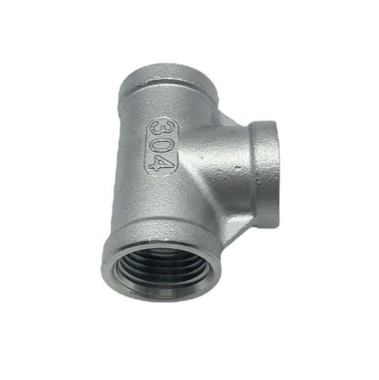 Stainless Steel Threaded Equal Tee Equal