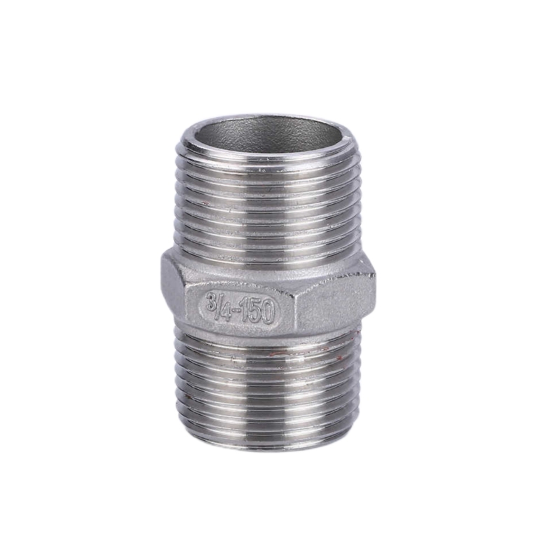 Stainless Steel Threaded Hexagon Nipple 1