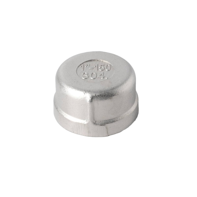 Stainless Steel Threaded Round Cap 304
