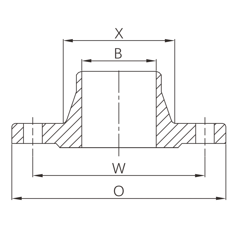 WN FLANGE DRAWING