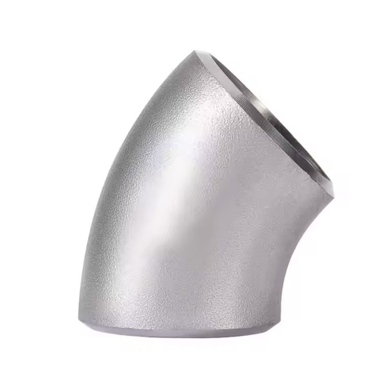 butt welded LR 45° elbow-SS