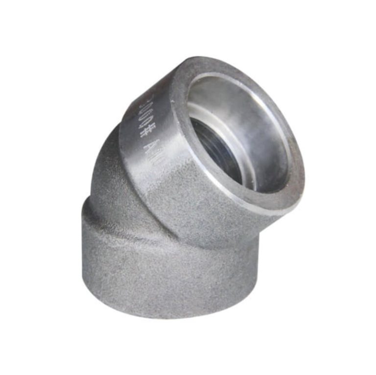 socket weld 3000LB 45° elbow