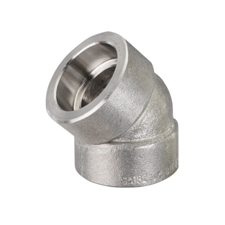 socket weld 45° elbow 3000LB