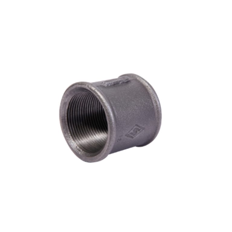 Black malleable cast iron entire thread socket (Coupling)