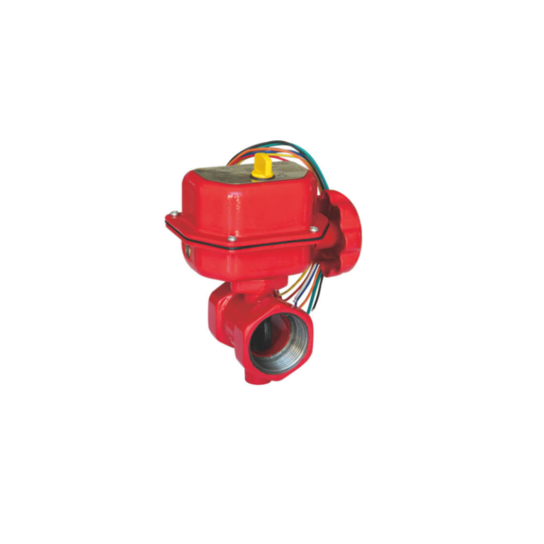 British Threaded Buttefly Valve With Tamper SWitch