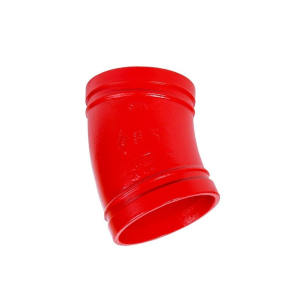 Codo ranurado de 22,5°