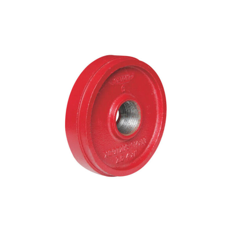 Grooved Cap ASTM A536 Ductile Iron with concentric hole for Pipeline Systems