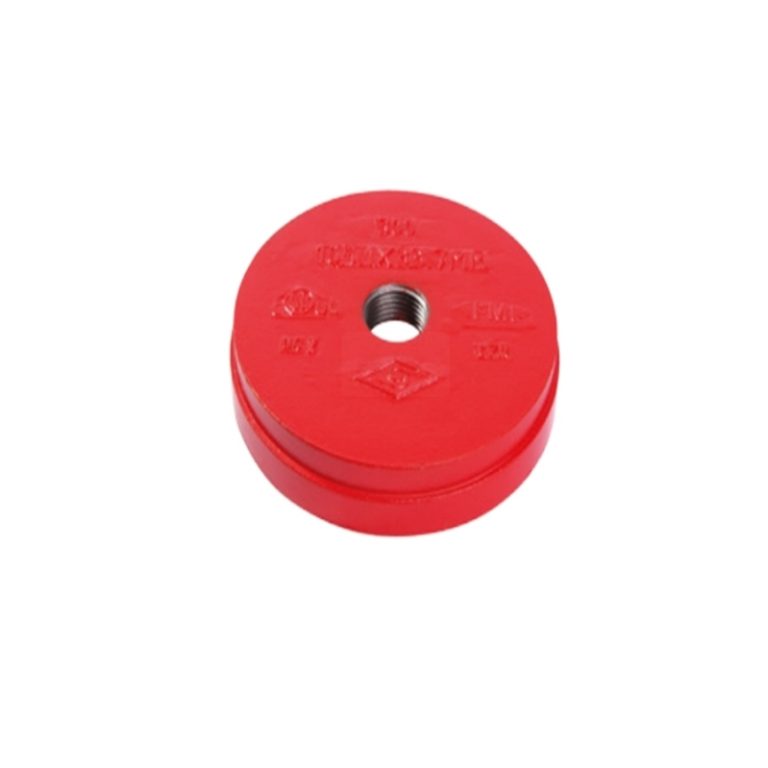 Grooved Cap With Concentric Hole