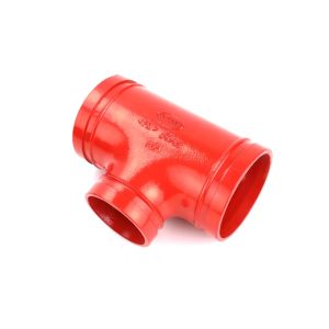 Grooved Reducing Tee