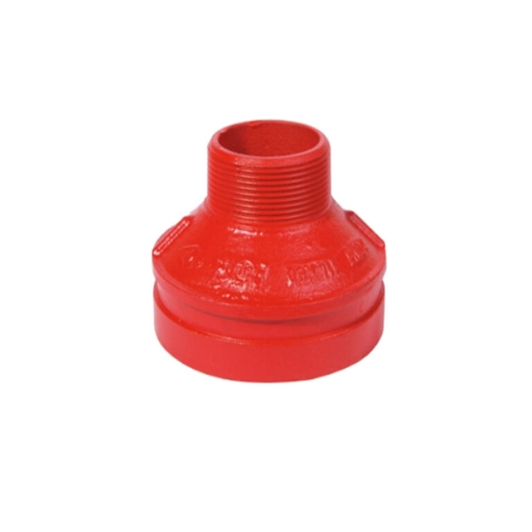 Grooved x Male Threaded Reducing Coupling ASTM A536 Ductile Iron Pipe ...