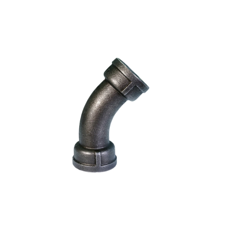 Malleable Iron 45°Bend-BLACK
