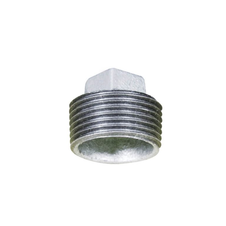 Malleable Iron Beaded Plug-Gal