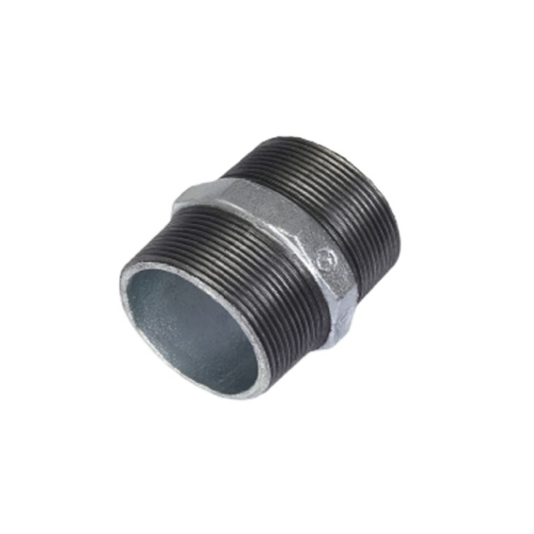 Malleable Iron Hexagon Nipple-Gal