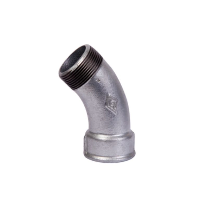 Malleable Iron M&F 45°Bend-GI BEND 45