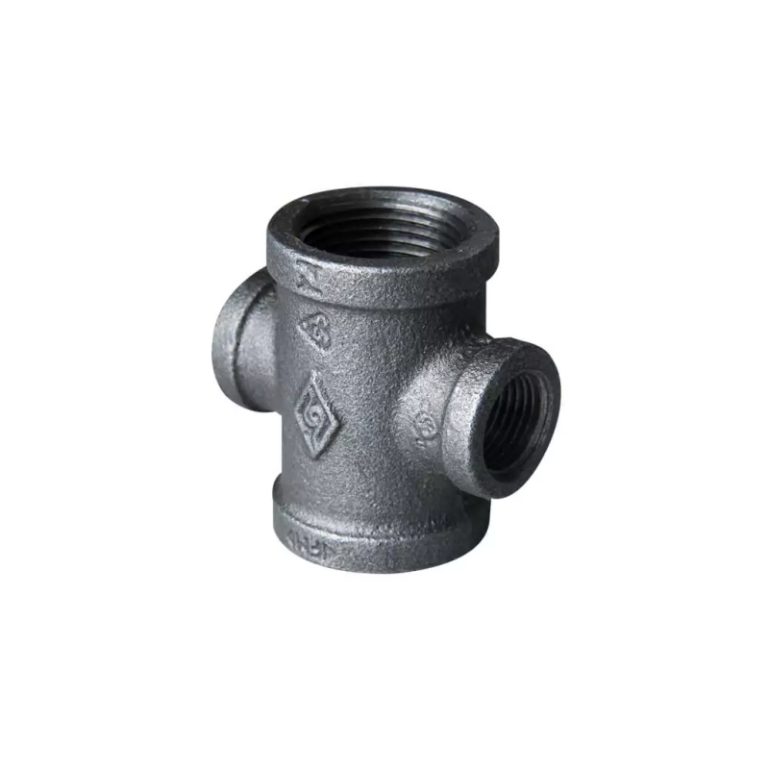 Malleable Iron Reducing Cross-Black