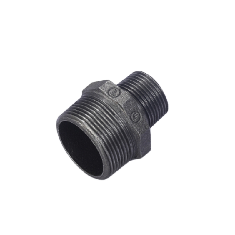 Malleable Iron Reducing Nipple-Black