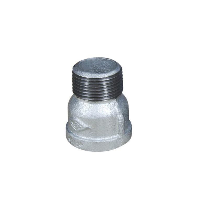 Malleable iron male and female socket