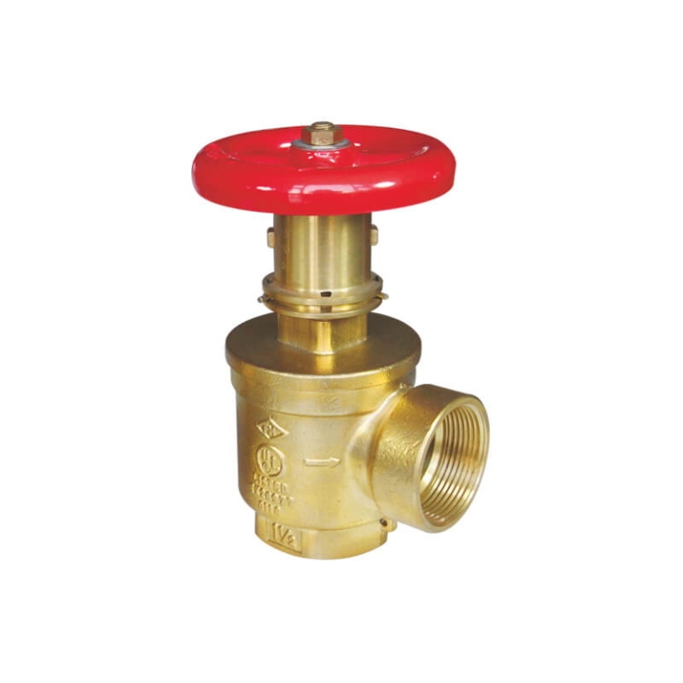 Pressure restricting angle valve (Spring clip)