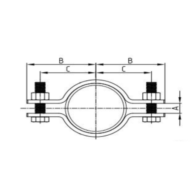 Morsetto riser