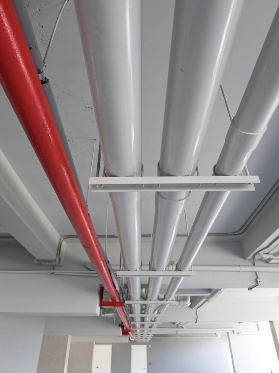 fire system pipes