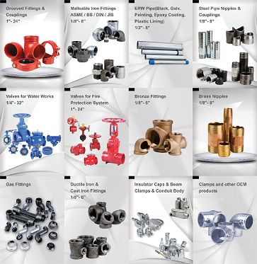 fire pipe fittings