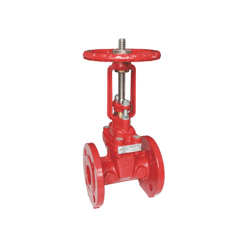 Resilient OS&Y gate valve flange ends