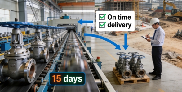 Shorter lead times give you a real advantage