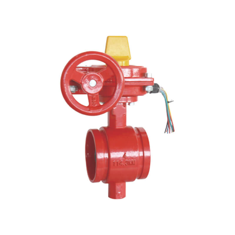What Do UL Listed FM Approved C UL NFPA CE CPR and VdS Certifications Mean for Fire Valves插图1 American-Grooved-butterfly-valve-Gear-actuator-tamper-switch2-2